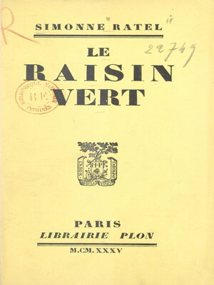 cover image of Isabelle Comtat (2). Le raisin vert